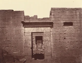 Druga brama Wielkiej Świątyni w Medinet Habu, Teby