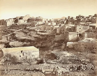 Panoramiczny widok na Betlejem, Izrael