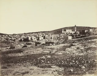 Panoramiczny widok na Hebron