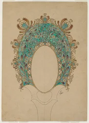 Projekty do ręcznego lusterka, ok. 1930 1900-1902.