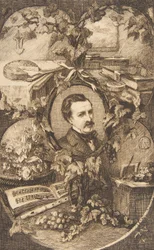 Frontyspis Przyjaciół Natury Champfleury, 1859.