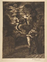 Z dala od mojego słońca, łajdacy! Panurge opuszcza Raminagrobis, 1854-1855.