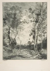 Biały koń, 1858.