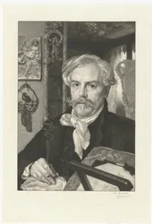 Portret autora Edmonda de Goncourt Portret Edmonda de Goncourt