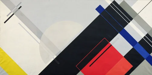 Kompozycja Mural III (olej na płótnie)