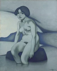 Zielony akt, 1916