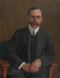 Doktor Arthur Hahnloser, 1909.