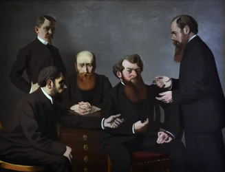 Pięciu malarzy Pięciu malarzy: Félix Vallotton, Pierre Bonnard, Édouard Vuillard... 1902-1903.