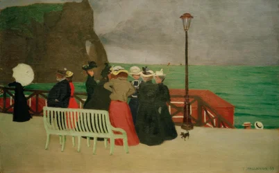 Tablice w Etretat