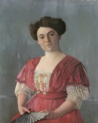 Portret pani Haasen, 1908