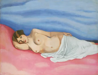 Leżący akt kobiecy, 1913