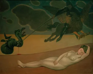 Roger dostarczający Angelique
