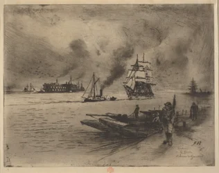 Okolice Gravesend, 1883.
