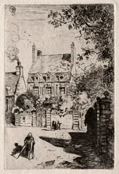 W prowincji: Dom w Orleanie, c. 1875.