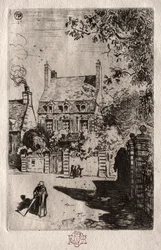 W prowincji: Dom w Orleanie, c. 1875.