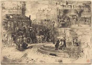 Place Pigalle w 1878 Place Pigalle w 1878, 1878.