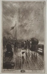 Lądowanie w Anglii, 1879.