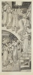 Złote Schody, według Sir Edwarda Coleya Burne-Jonesa