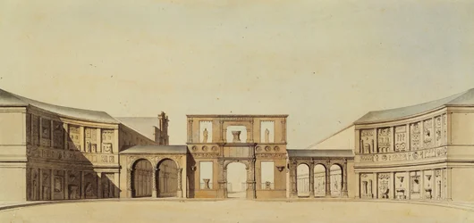 Dziedziniec Ecole des Beaux-Arts, Paryż,