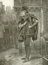 Król Ryszard III. Akt I, Scena II (wklęsłodruk)