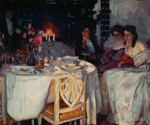 Letni wieczór; Sommerabend