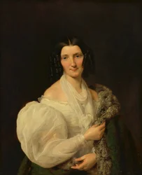 Barbara von Schickh, jako narzeczona Wolfganga Rittera von Mannera