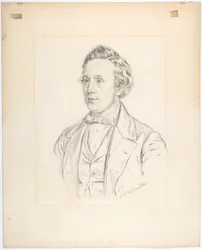 Portret Franza Jaunera (Wiedeń 1832-1900 Wiedeń), dyrektora teatru i aktora w Wiedniu