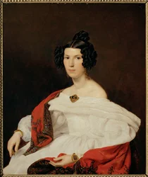 Portret żony Josefa von Stadlera, urzędnika dworskiego