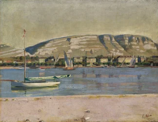 Port w Genewie i Saleve, 1878