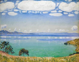 Jezioro Genewskie, widziane z Chexbres, 1905.