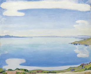 Jezioro Genewskie widziane z Chexbres, 1904