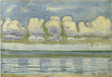 Jezioro Genewskie ze Szwajcarską Jurą, 1909