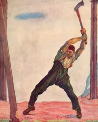 Drwal, 1910.