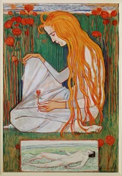 Marzenie (akwarela na papierze)