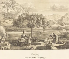 Poniedziałek - Ogród Roseneckera pod Salzburgiem (poniedziałek - Ogród Roseneckera pod Salzburgiem)