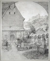 Cmentarz Świętego Piotra w Salzburgu, Austria ...