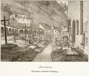 Sobota: Cmentarz Świętego Piotra w Salzburgu