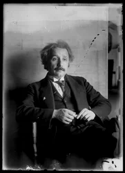 Zdjęcie Alberta Einsteina (1879-1955)