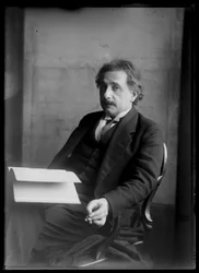 Zdjęcie Alberta Einsteina (1879-1955)