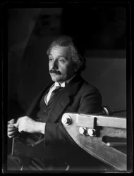 Zdjęcie Alberta Einsteina (1879-1955)