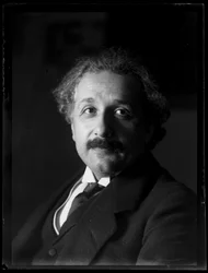 Zdjęcie Alberta Einsteina (1879-1955)