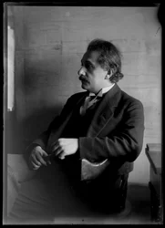 Zdjęcie Alberta Einsteina (1879-1955)