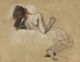 Przyczajona kobieta, 1827