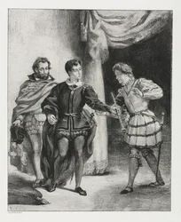 Hamlet: Hamlet i Guildenstern, 1834.