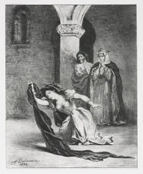 Hamlet: Pieśń Ofelii, 1834.