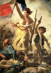 Wolność wiodąca lud, 28 lipca 1830, ok. 1830-31, detal z 3692