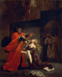 Otello, akt I, scena 3: Desdemona u stóp ojca, 1852