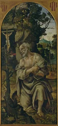 Św. Hieronim w pokucie, ok. 1480