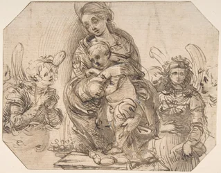 Dziewica z Dzieciątkiem z udziałem aniołów, 145758-1504.