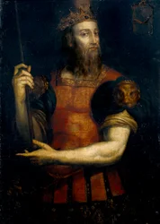 Portret Wamby, Wizygockiego króla Hispanii (panowanie od 672 do 680)